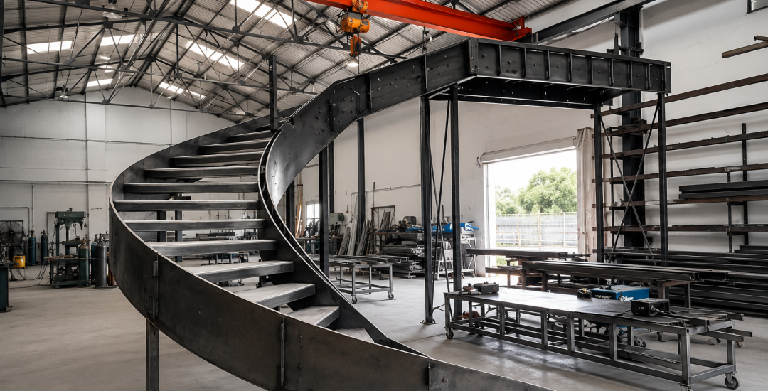 Metal Spiral Staircase - DCPL
